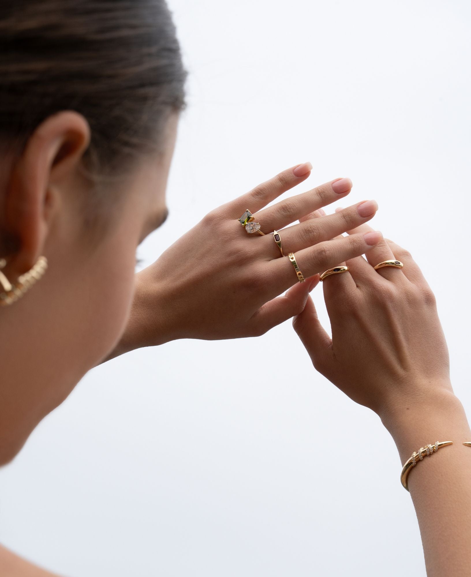 T&M Moi et Toi Gold Ring