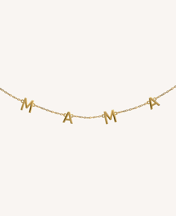 MAMA NECKLACE PRODUCT SHOT