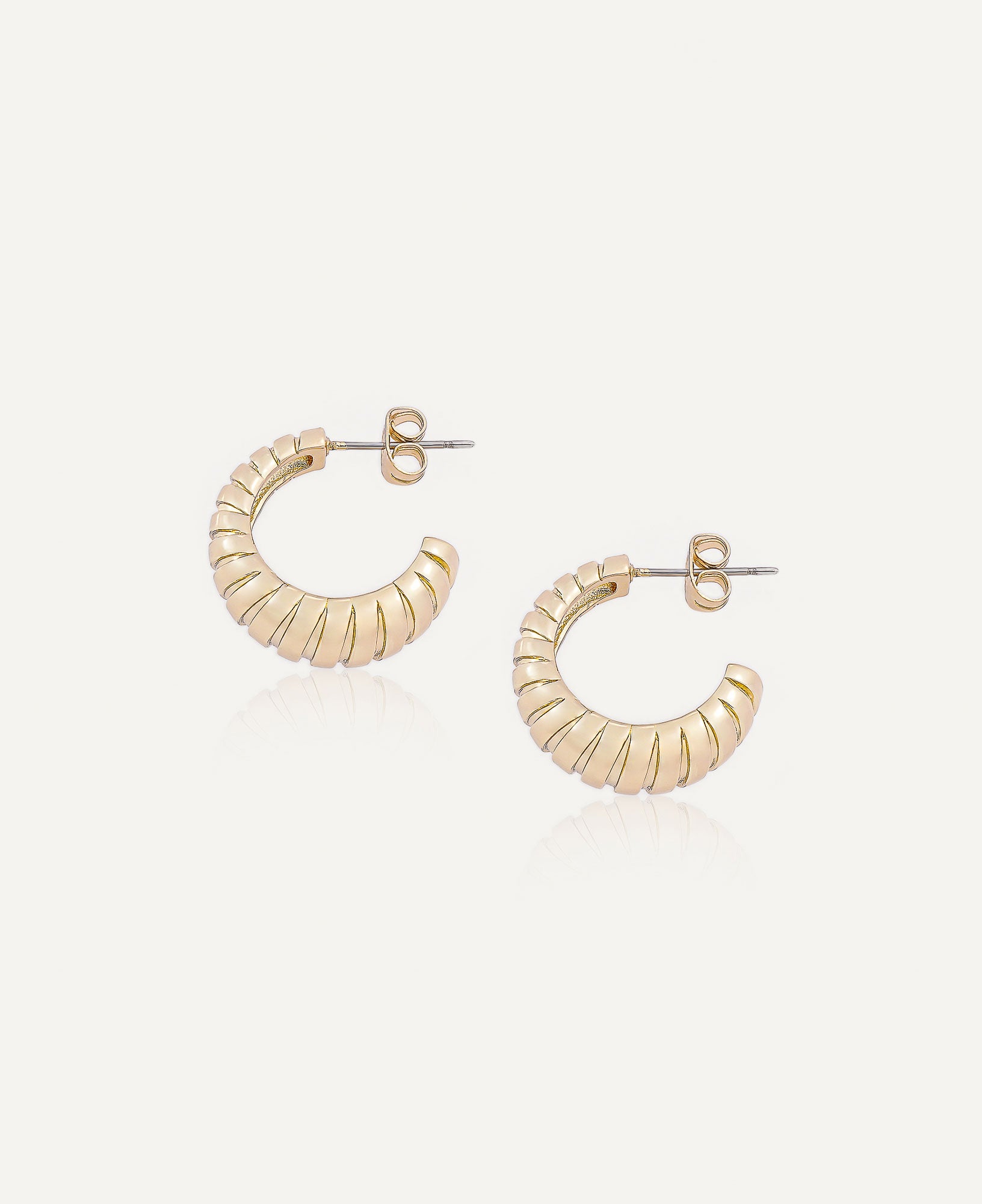 product picture of Maeve Croissant Half-Hoop Earrings