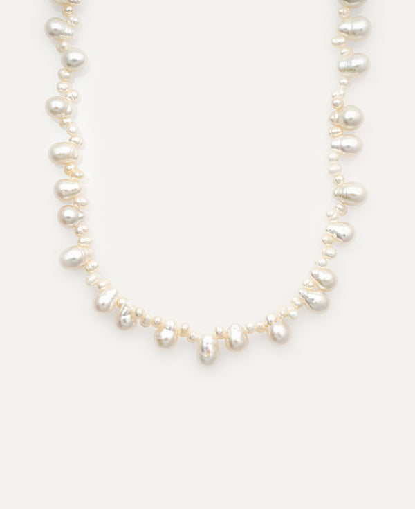 product picture of Isla Teardrop Baroque Pearl Choker Necklace