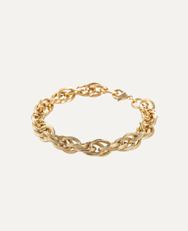 Ollie Chunky Chain Gold Bracelet <p> (US$63 after discount)