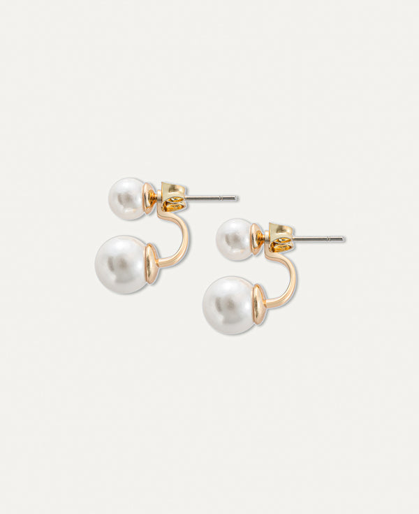 product shot of young pearl jacket earrings
