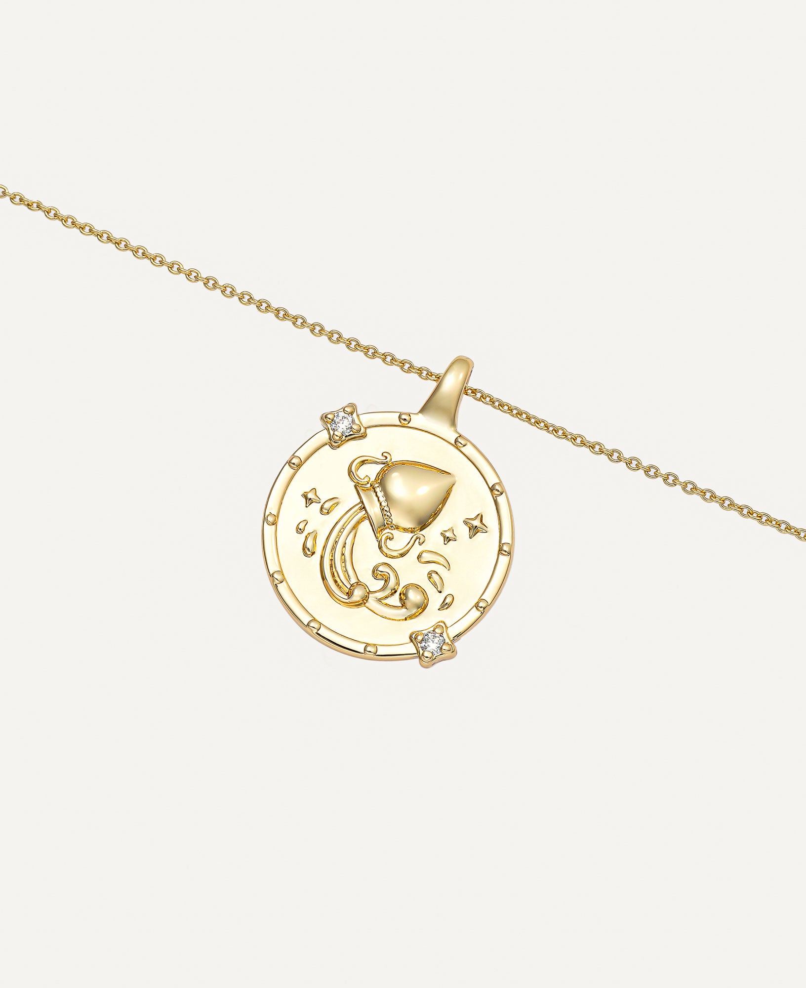 product image of Aquarius Horoscope Pendant Necklace