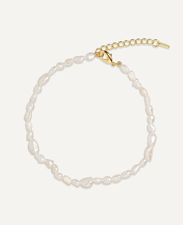 Lina Pearl Anklet