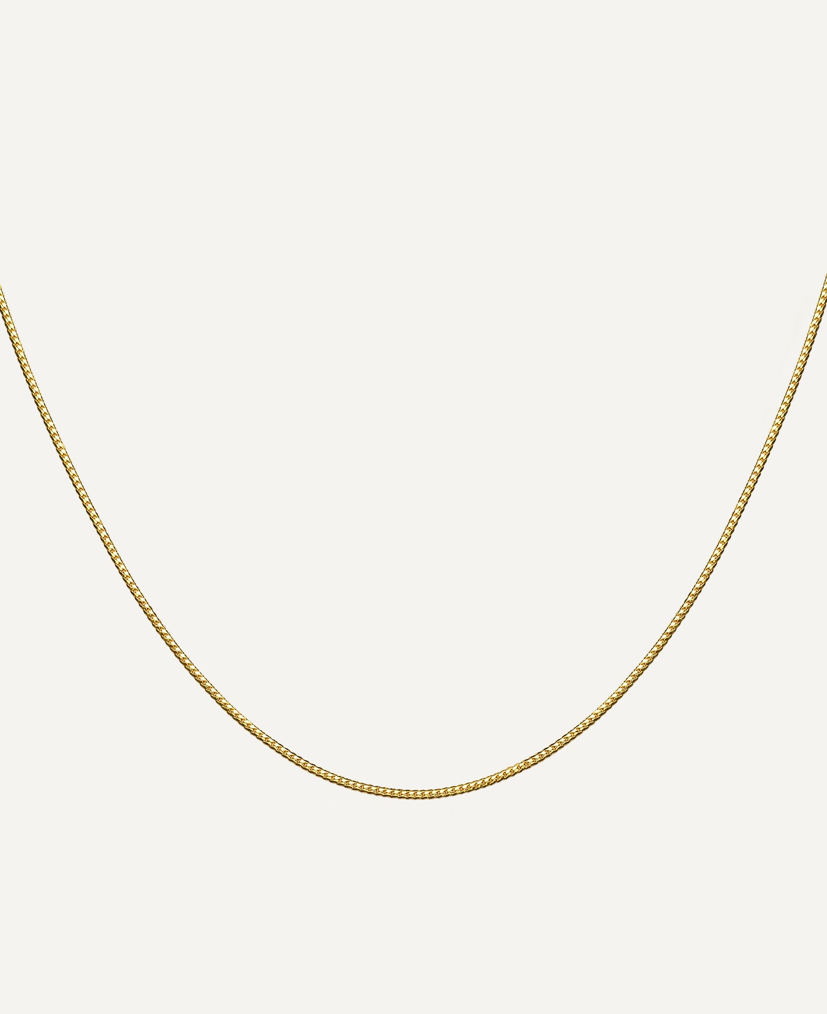 Cecile Mini Snake 14k Gold Chain Necklace